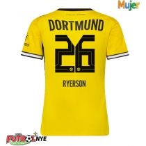 Camiseta Borussia Dortmund Julian Ryerson #26 Primera Equipación para mujer 2026-27 manga corta